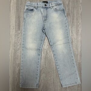 Dolce & Gabbana Boys Jeans Size 5 Light Wash Denim Sailboat Made in Italy